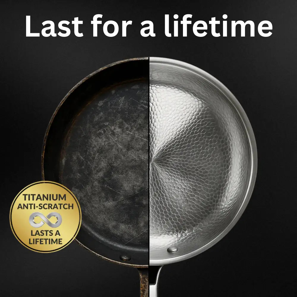 Titan™ Titanium Hammered Pan