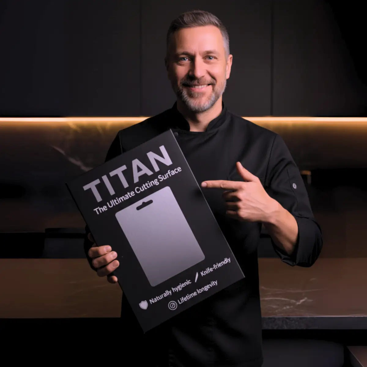 Titan™ Titanium Cutting Board