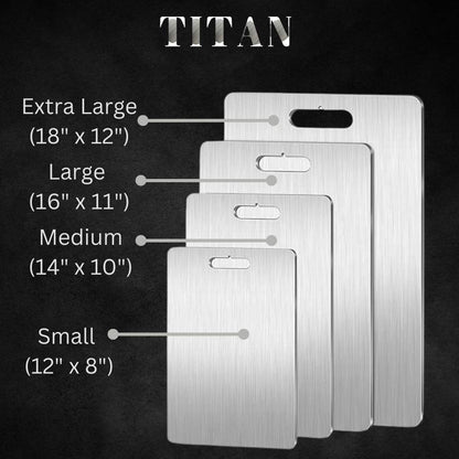 Titan™ Titanium Cutting Board - Titan Cutting Boards