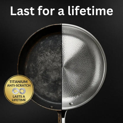 Titan™ Titanium Hammered Pan