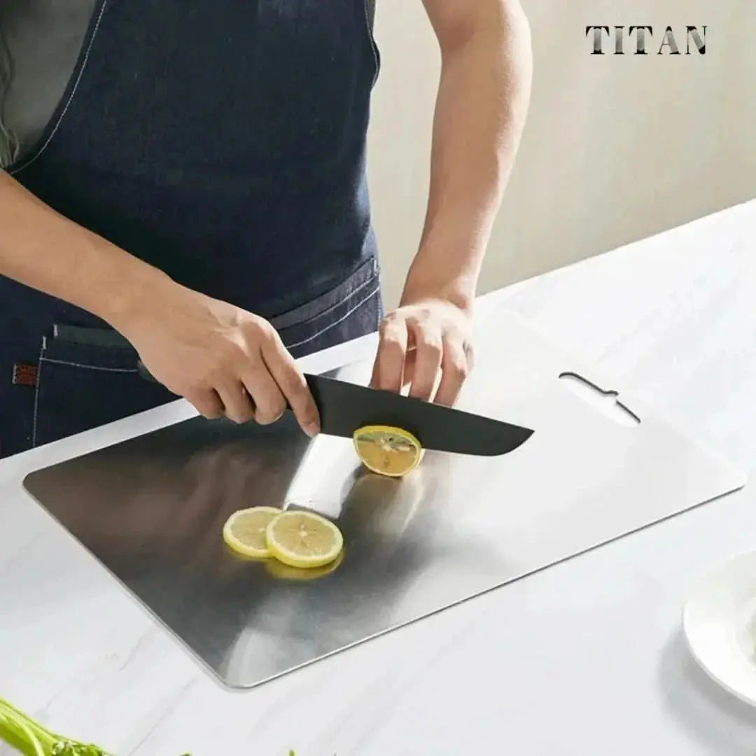 Titan™ Titanium Cutting Board – Durable, Hygienic, and Built to Last – TitanCuttingBoards